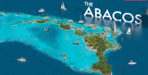 Map of the Abaco islands