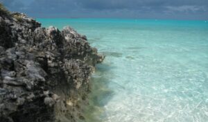Crystal clear water Sea of Abaco